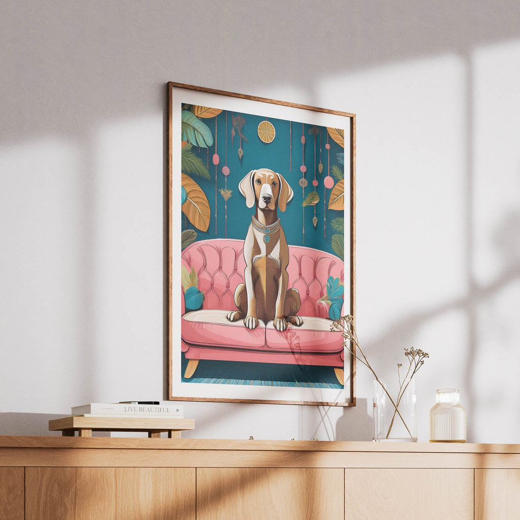 Weimaraner  Just Lounging Around image 6