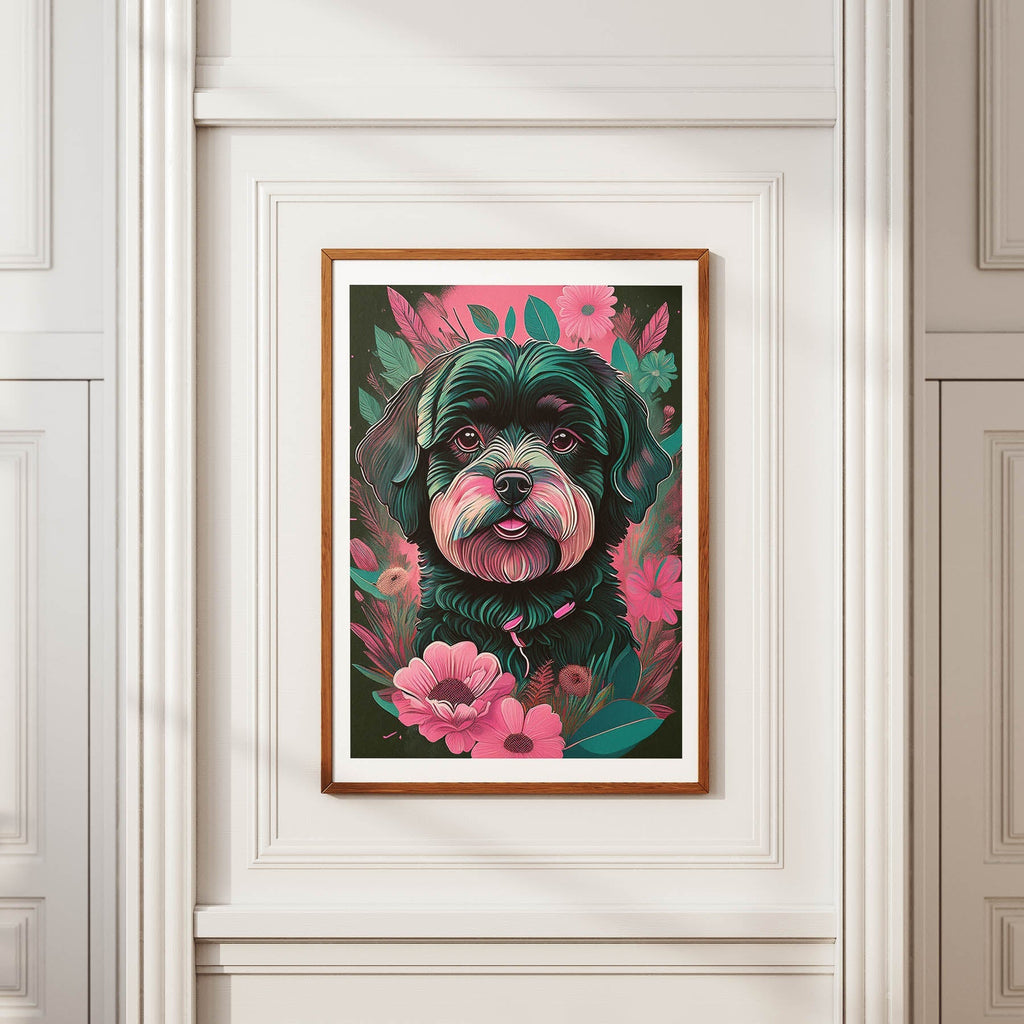 Bichon Frise Flowery Dog image 3