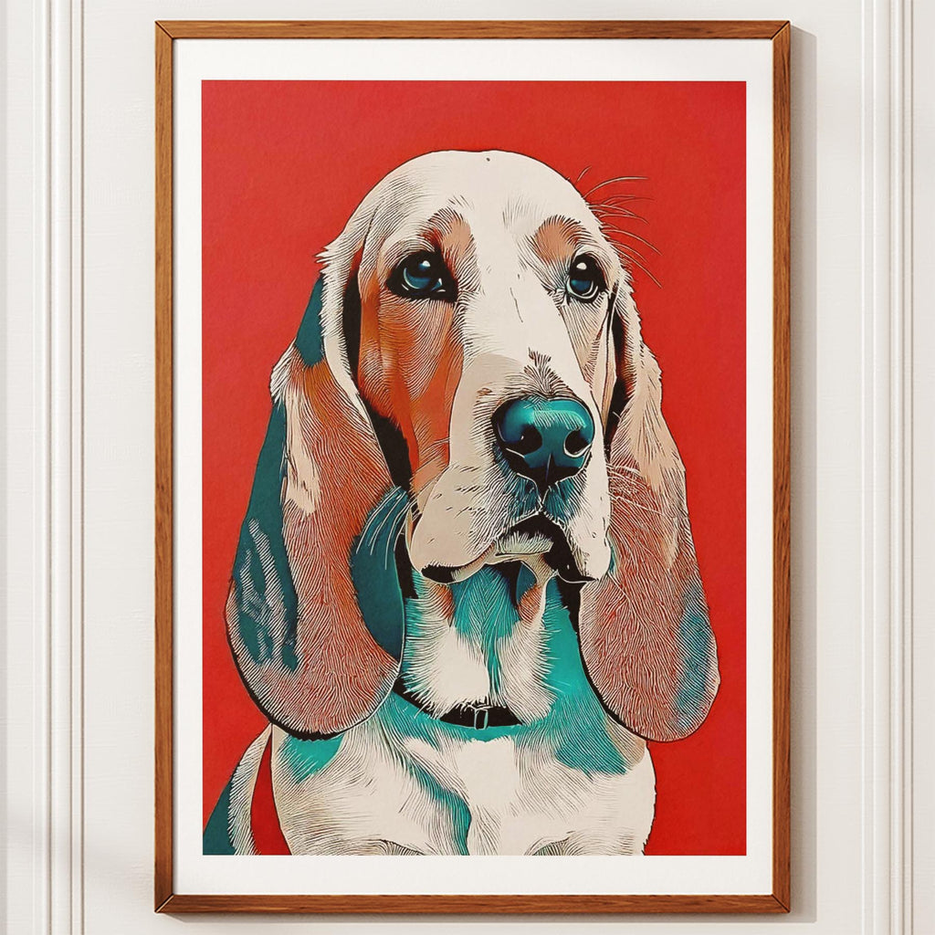 Basset Hound Red Dog Series image 10