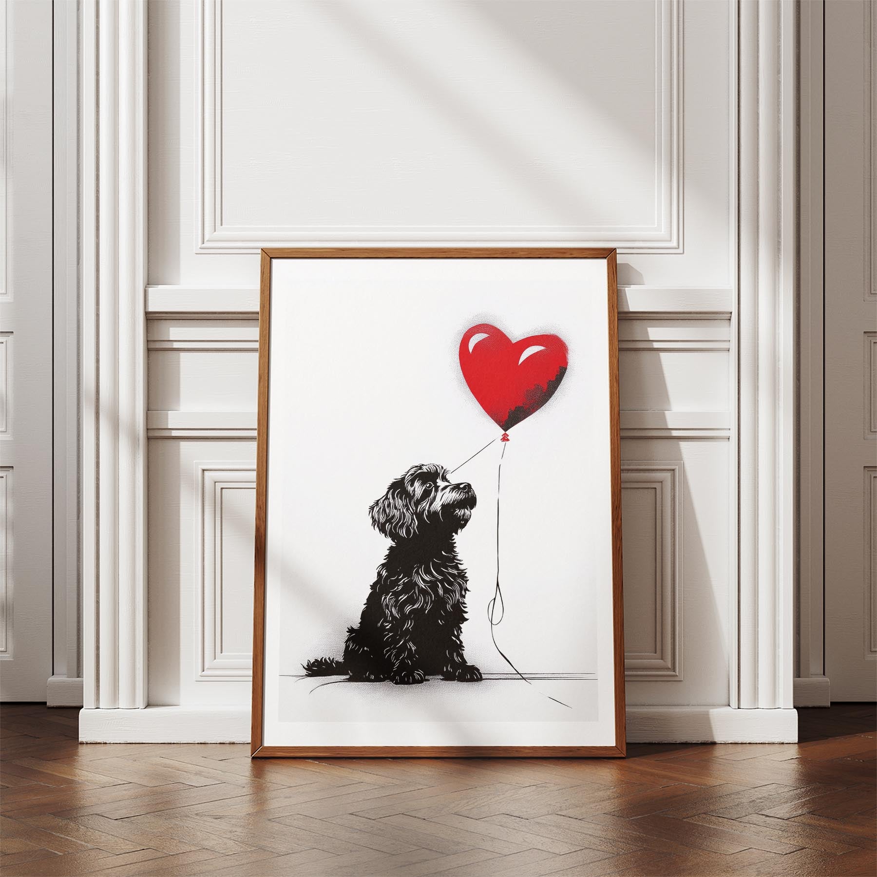 Havanese DOGSY Series inspired by the Art of Banksy image 4