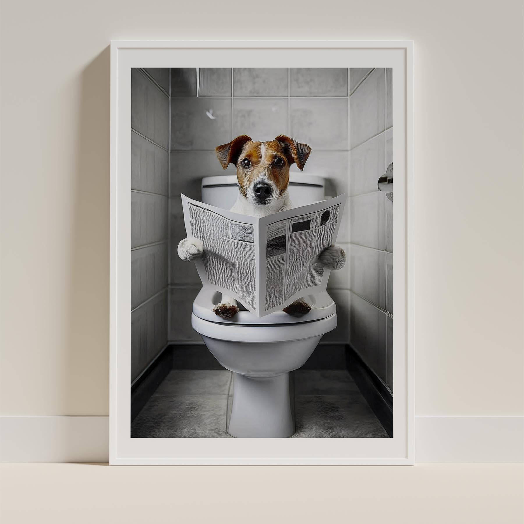 Jack Russell Toilet Humour Dog Series image 9