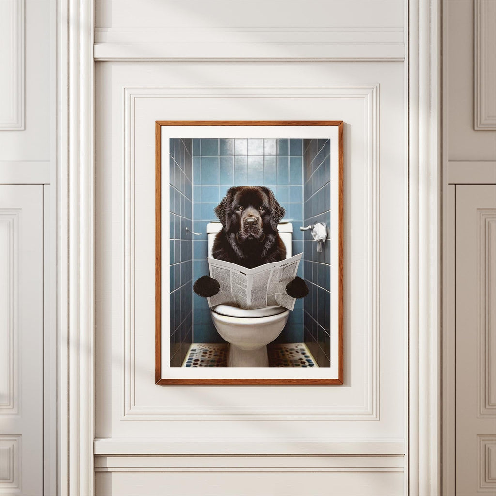 Newfoundland Toilet Humour Dog Series 2 image 3