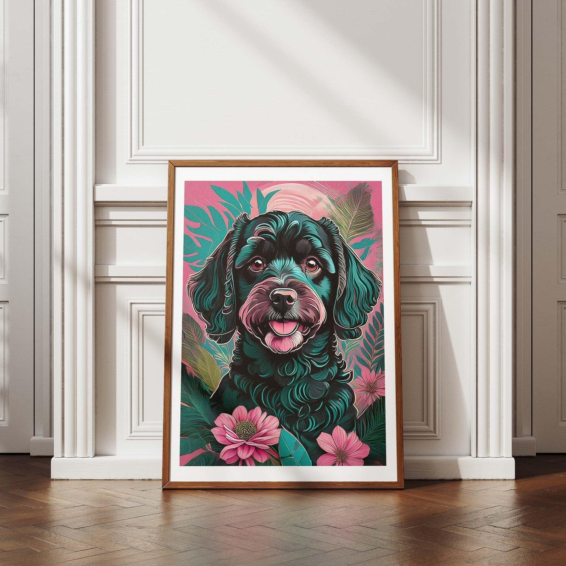 Cavoodle 3 Flowery Dog image 4