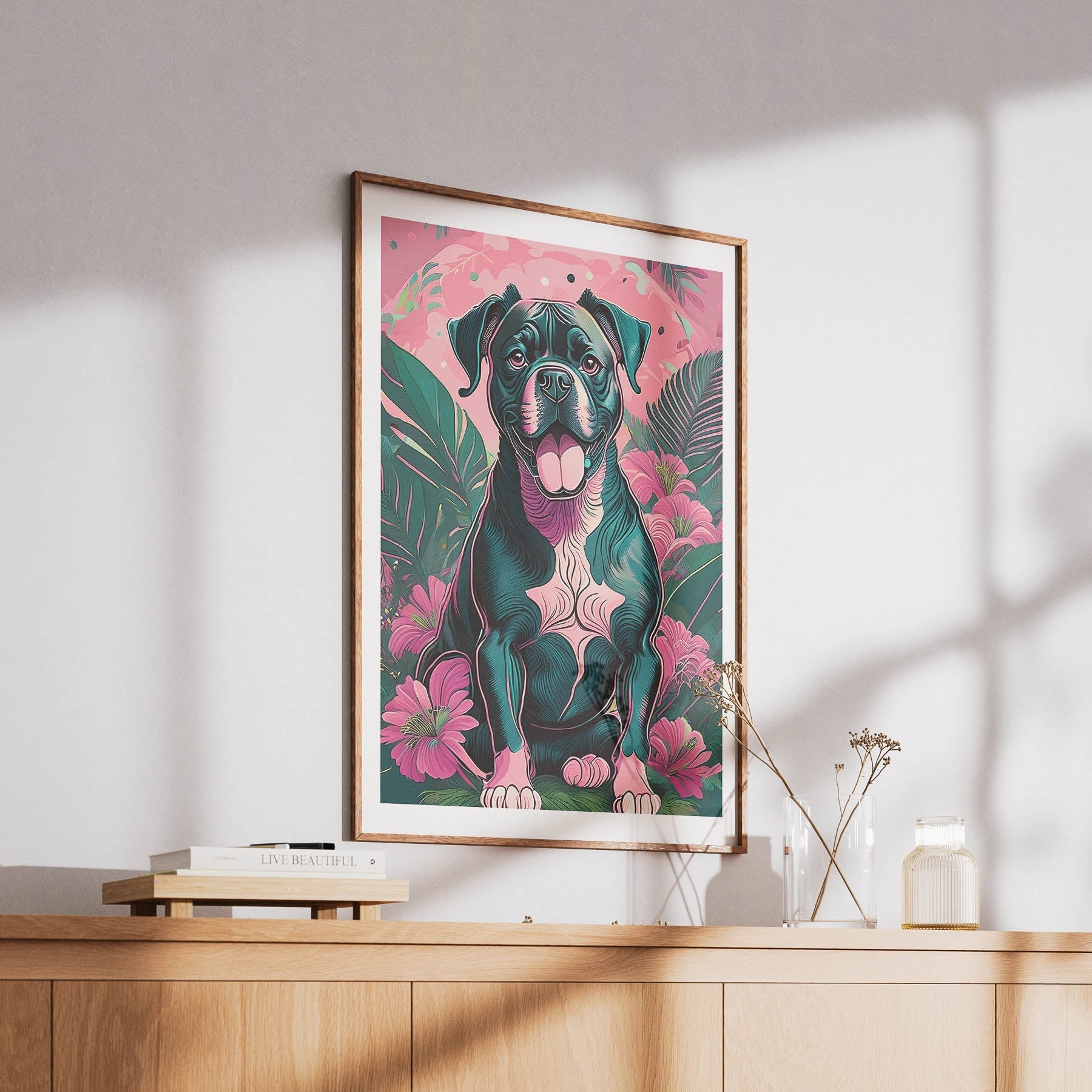 Boxer 1 Flowery Dog image 6