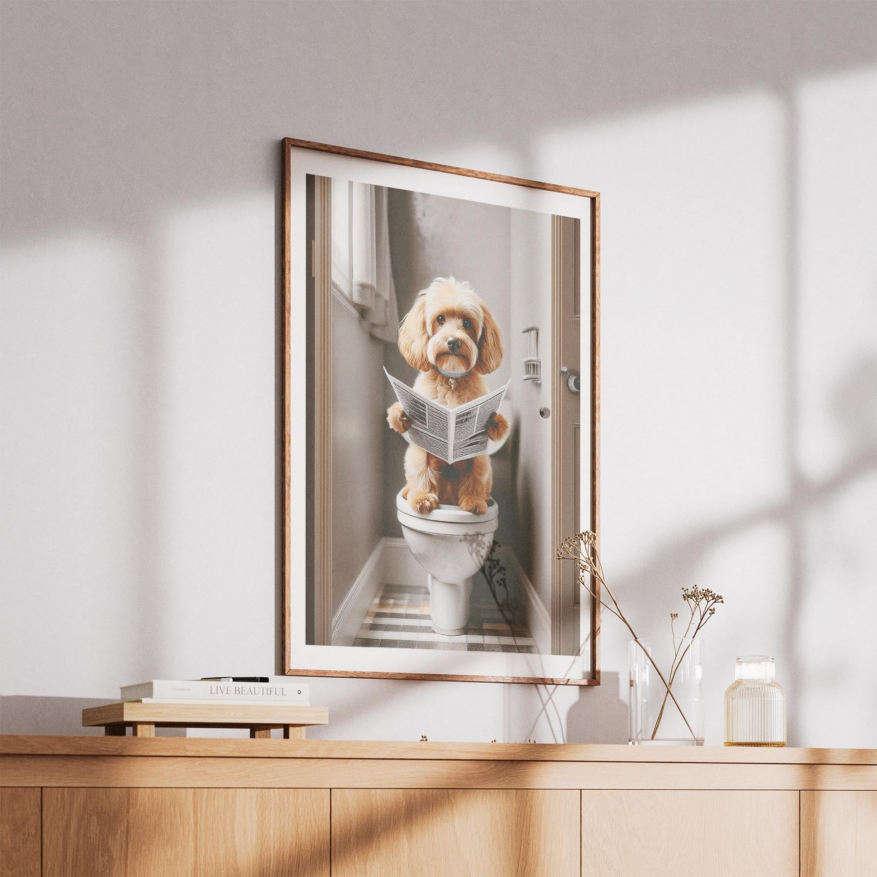 Cavoodle Toilet Humour Dog Series 5 image 5