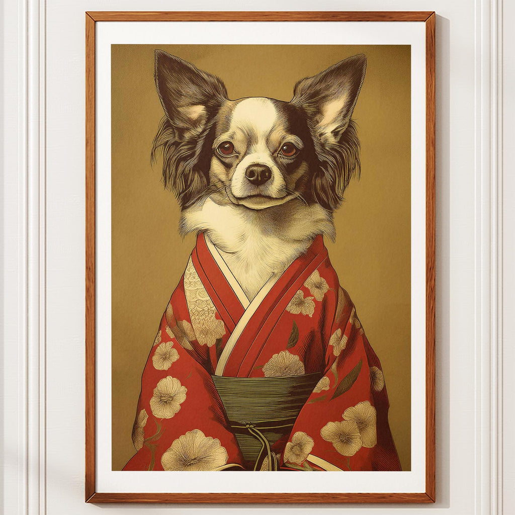 Papillon Japanse Kimono Dog Series image 10