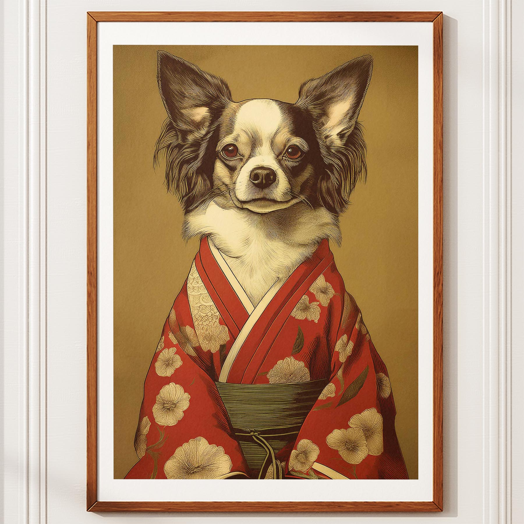 Papillon Japanse Kimono Dog Series image 10