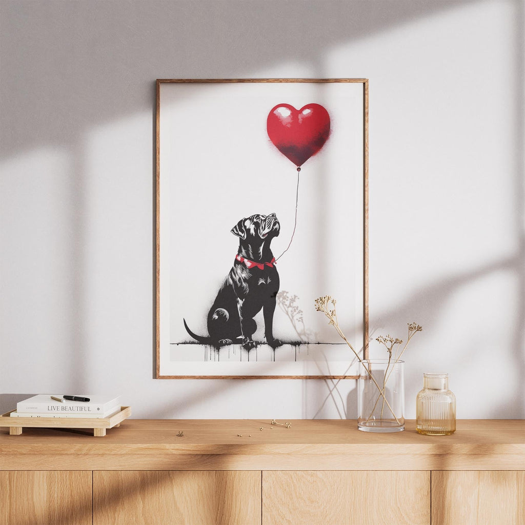 Bullmastiff DOGSY Series inspired by the Art of Banksy image 8