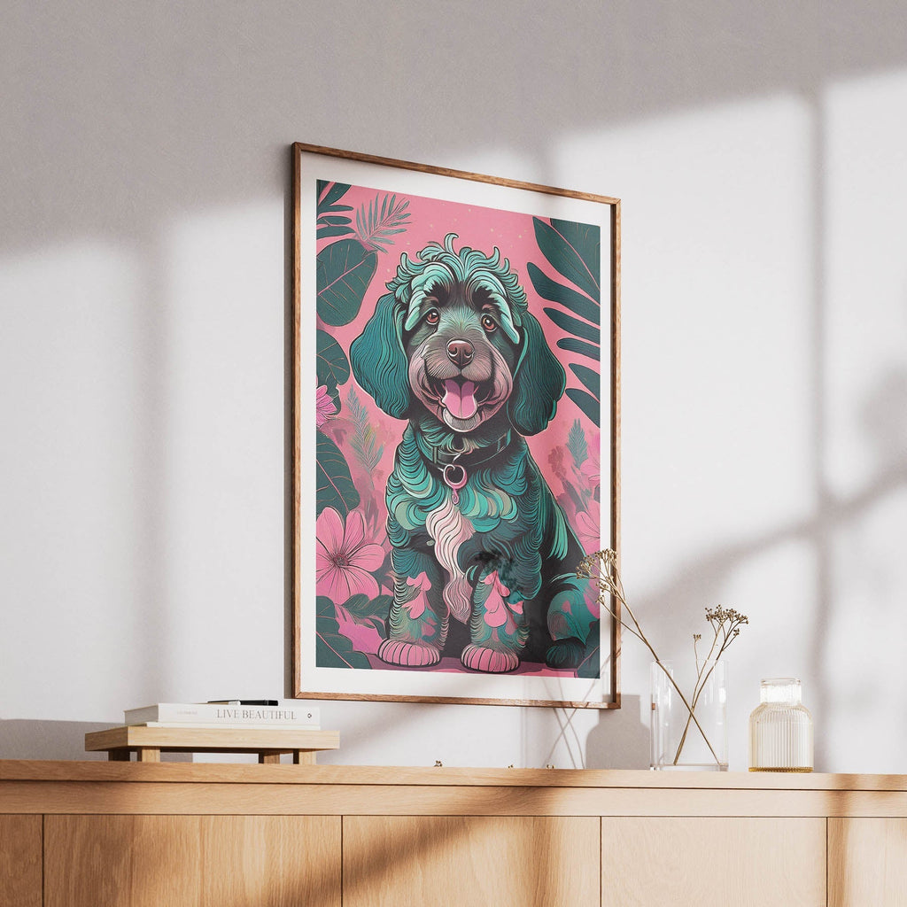 Cavoodle Flowery Dog image 6