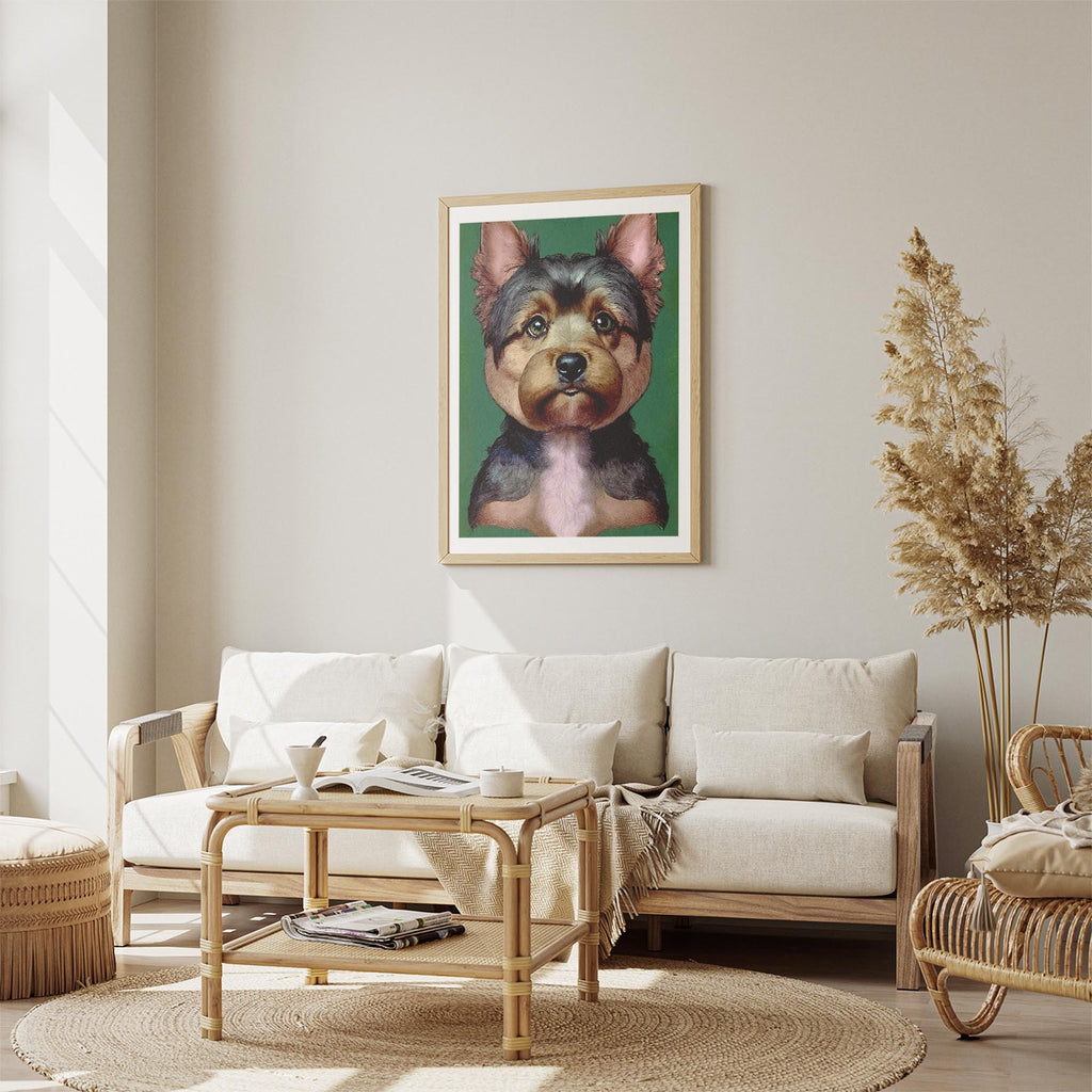 Yorkshire Terrier Green Painted Series image 2
