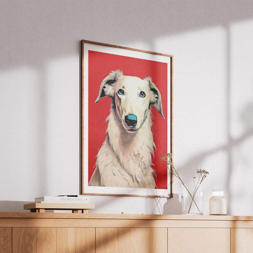 Borzoi Red Dog Series image 5