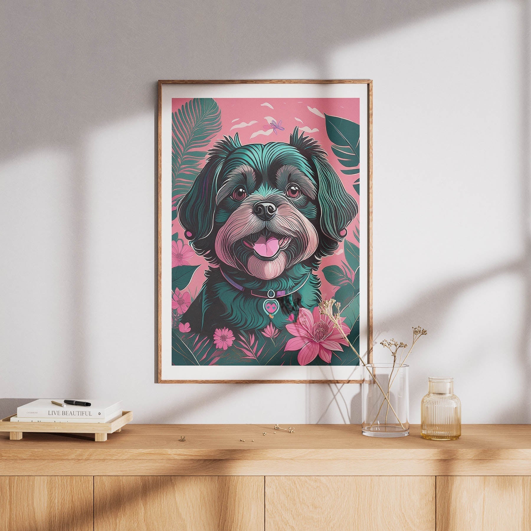 Shihpoo Flowery Dog image 8