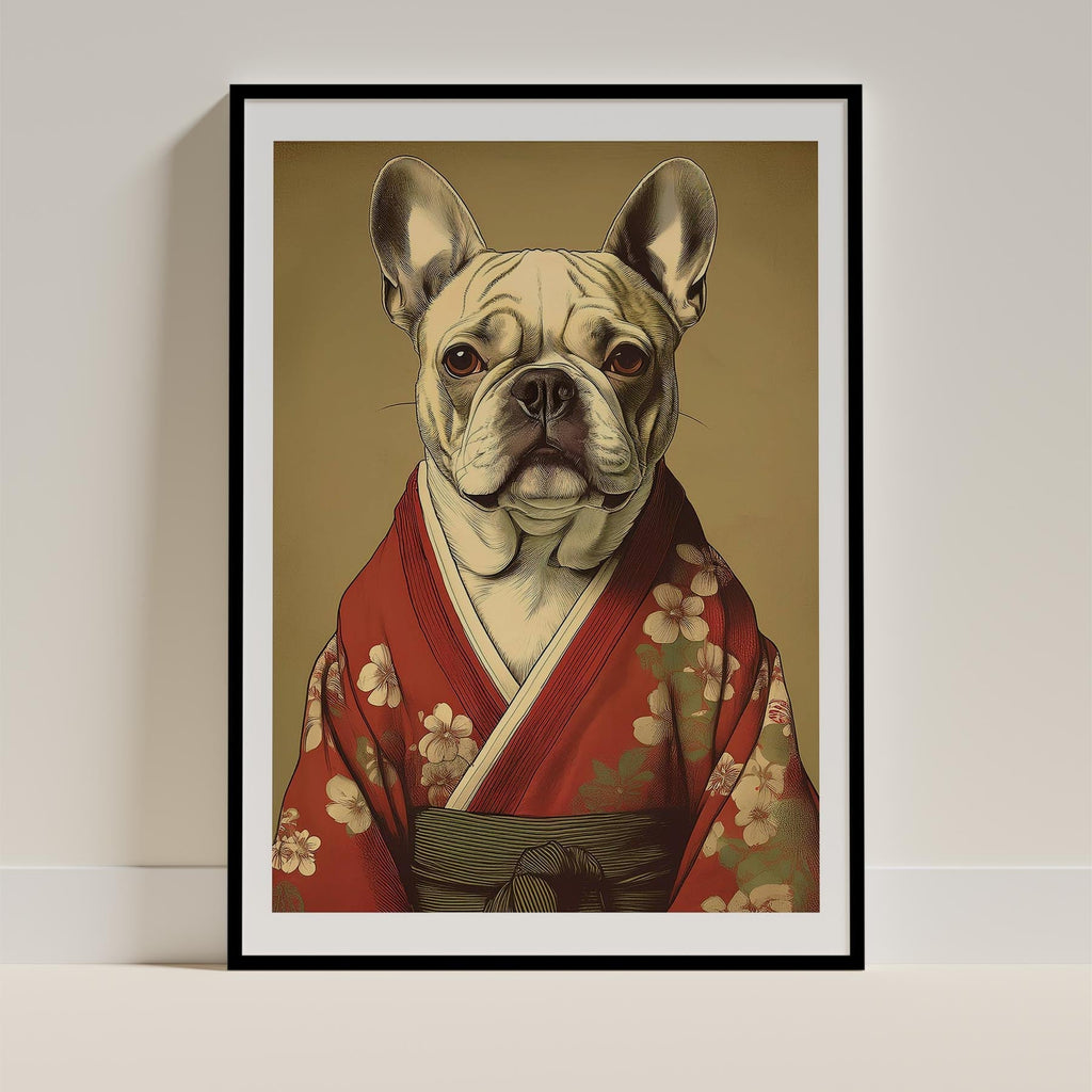 French Bulldog Japanse Kimono Dog Series image 0