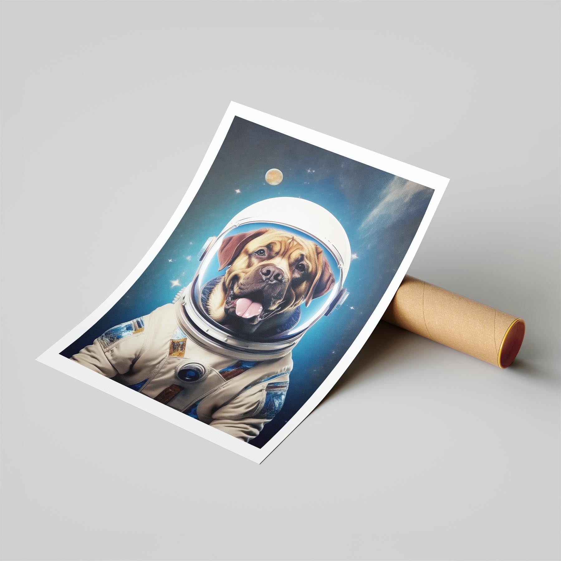 Mastiff Astronaut Dog Series image 6