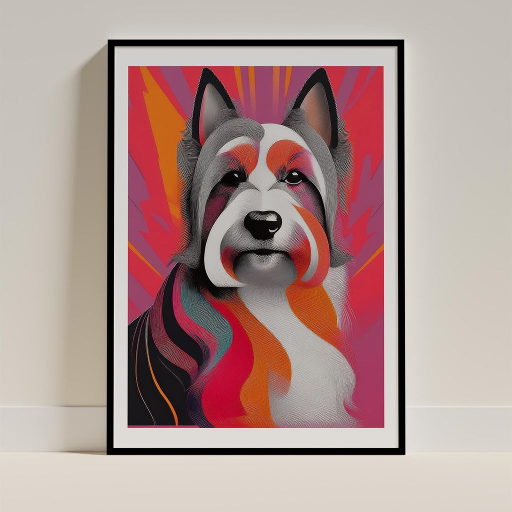 Australian Silky Terrier Modern Pop Dog Series image 0