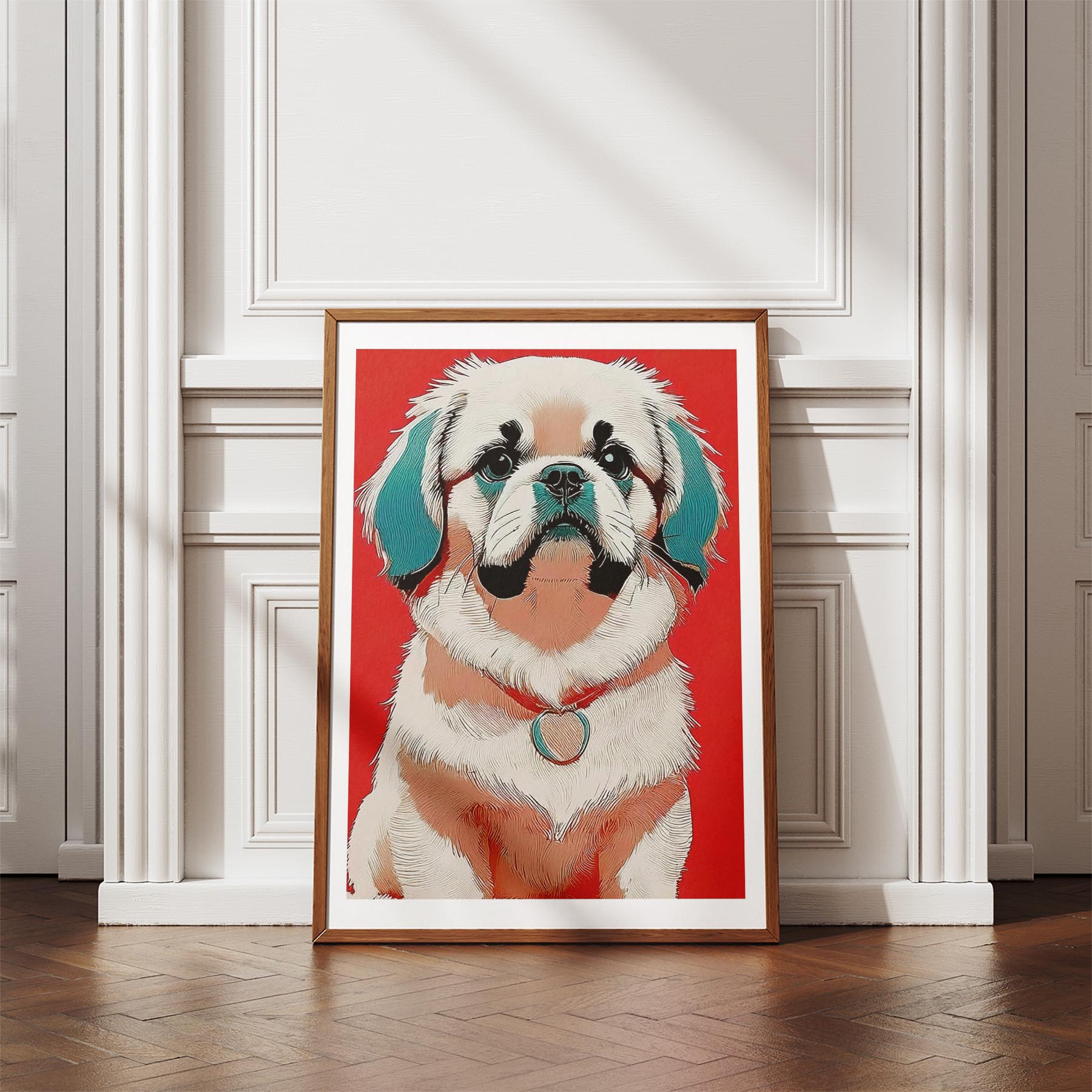 Pekingese Red Dog Series image 4