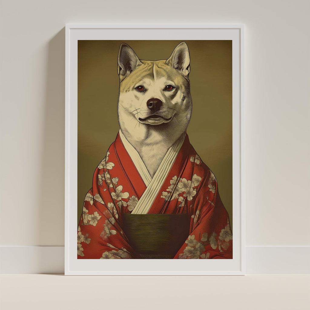Akita Inu Japanse Kimono Dog Series image 9