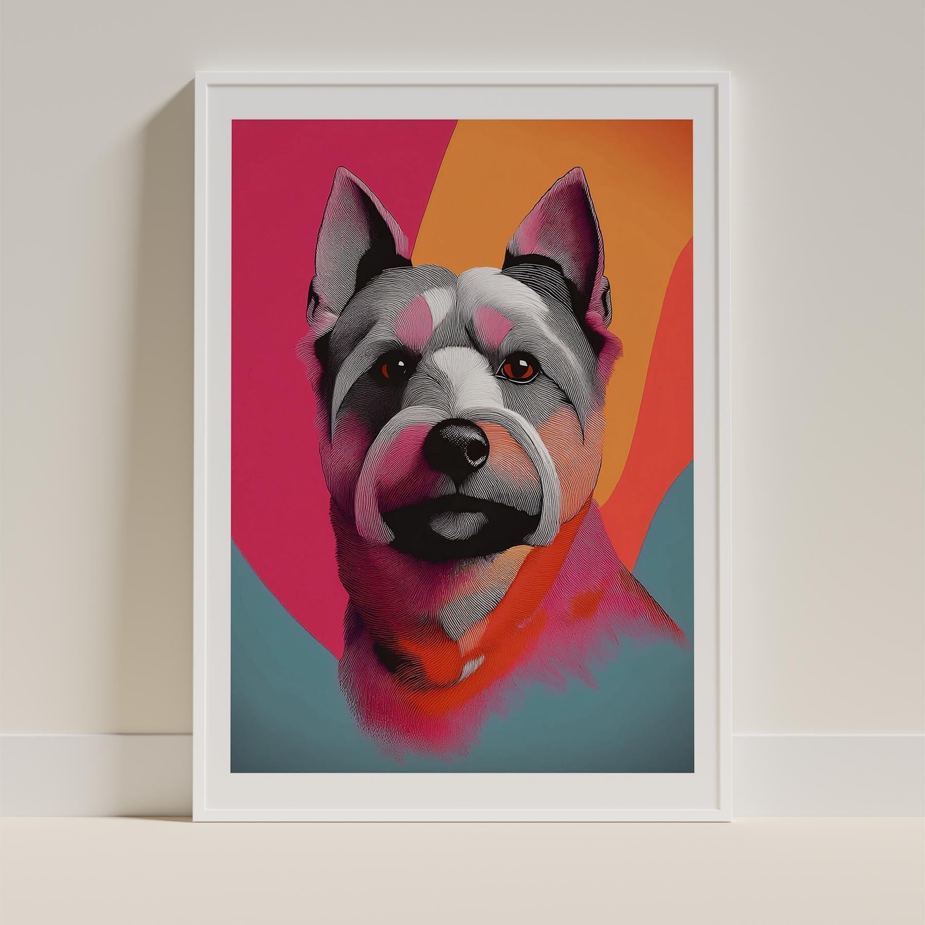 Australian Terrier Modern Pop Dog Series image 9