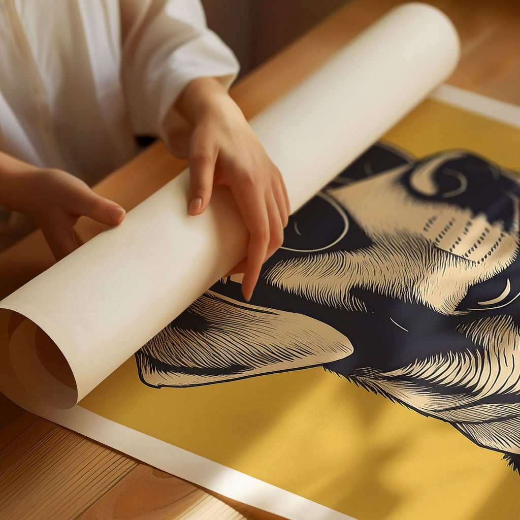 Labrador Retriever Chillin Coffee Dog image 3