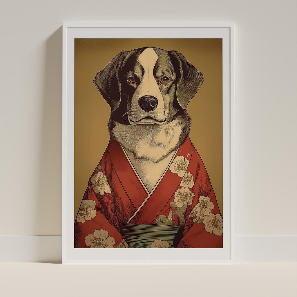 Bernese Mountain Dog Japanse Kimono Dog Series image 9