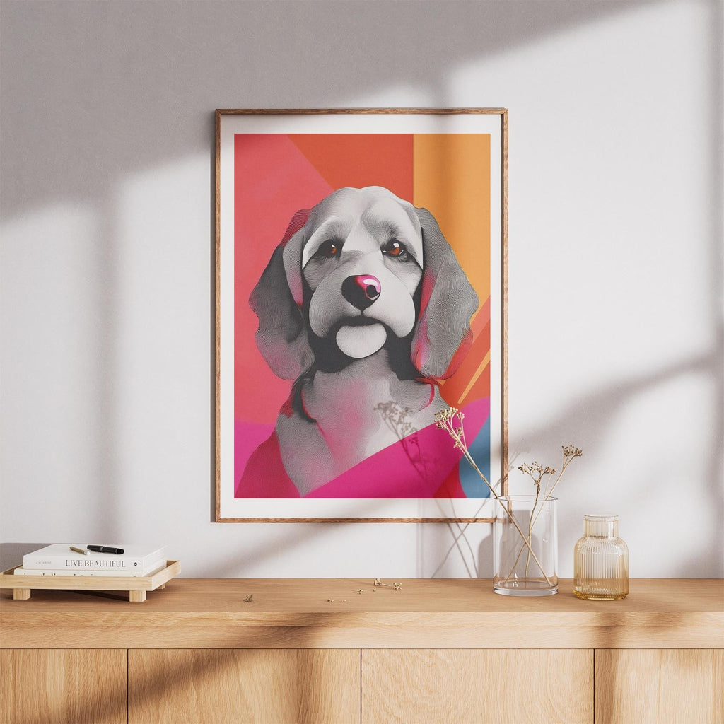 Cavoodle Modern Pop Dog Series image 8