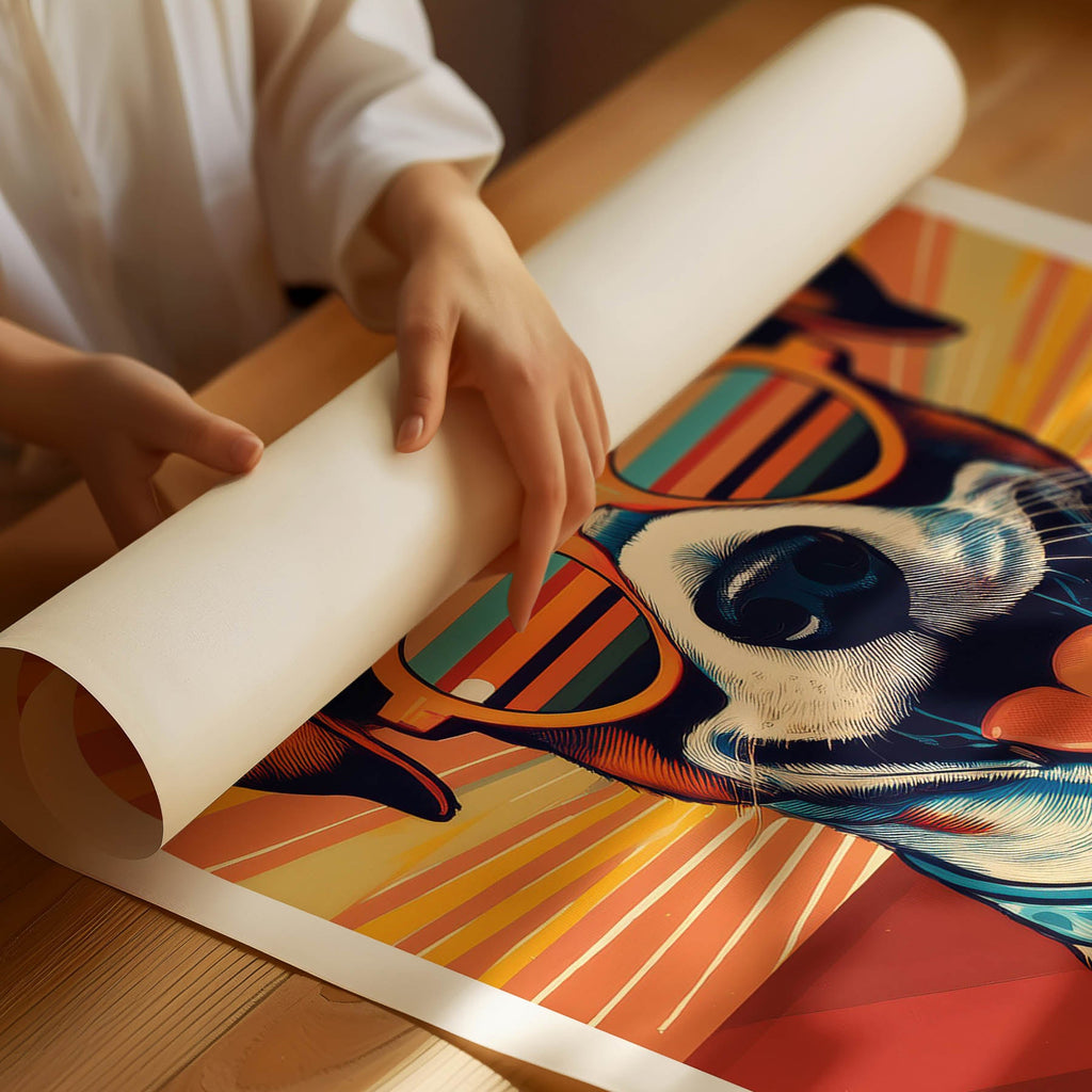 Jack Russell Terrier In Colourful Sunnies 1 image 3