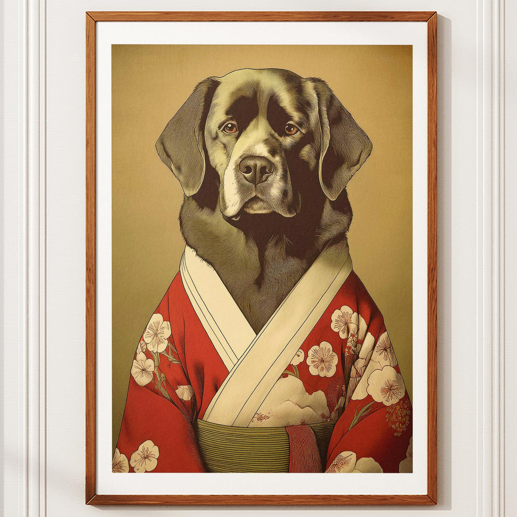 Newfoundland Japanse Kimono Dog Series image 10