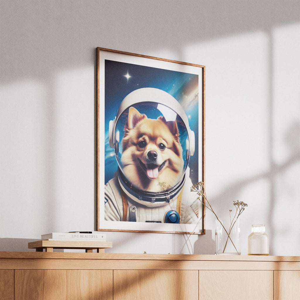 Pomeranian Astronaut Dog Series image 5