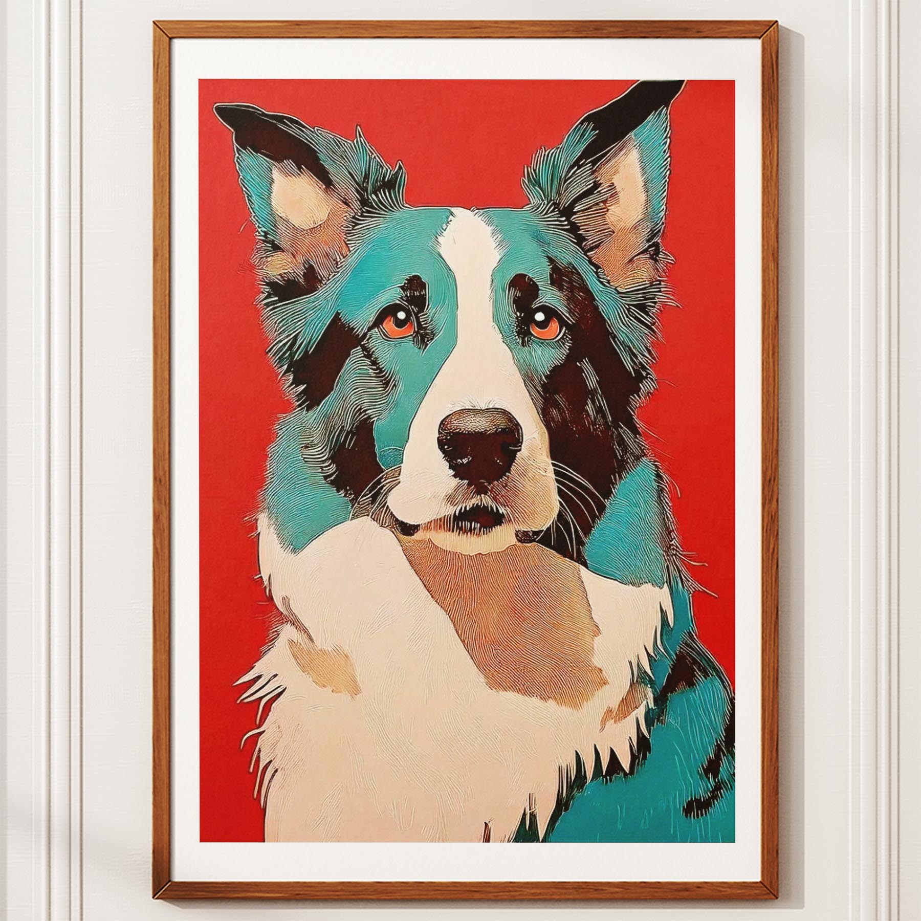 Border Collie Red Dog Series image 10