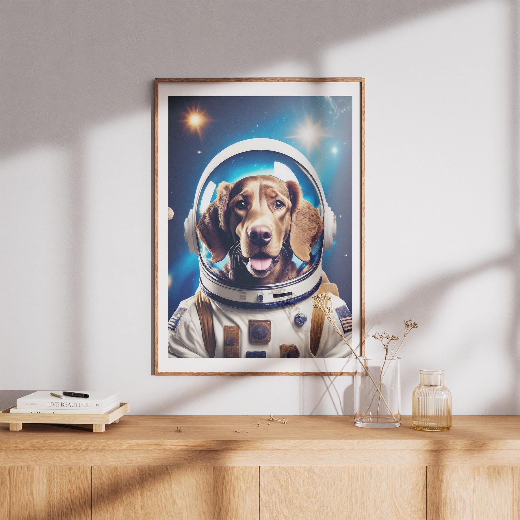 Gordon Setter Astronaut Dog Series image 8