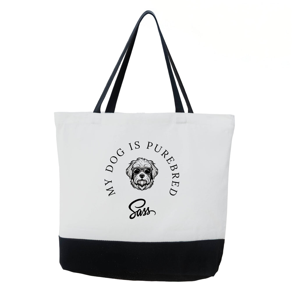 Coton de Tulear My Dog is Purebred Sass Bag image 0