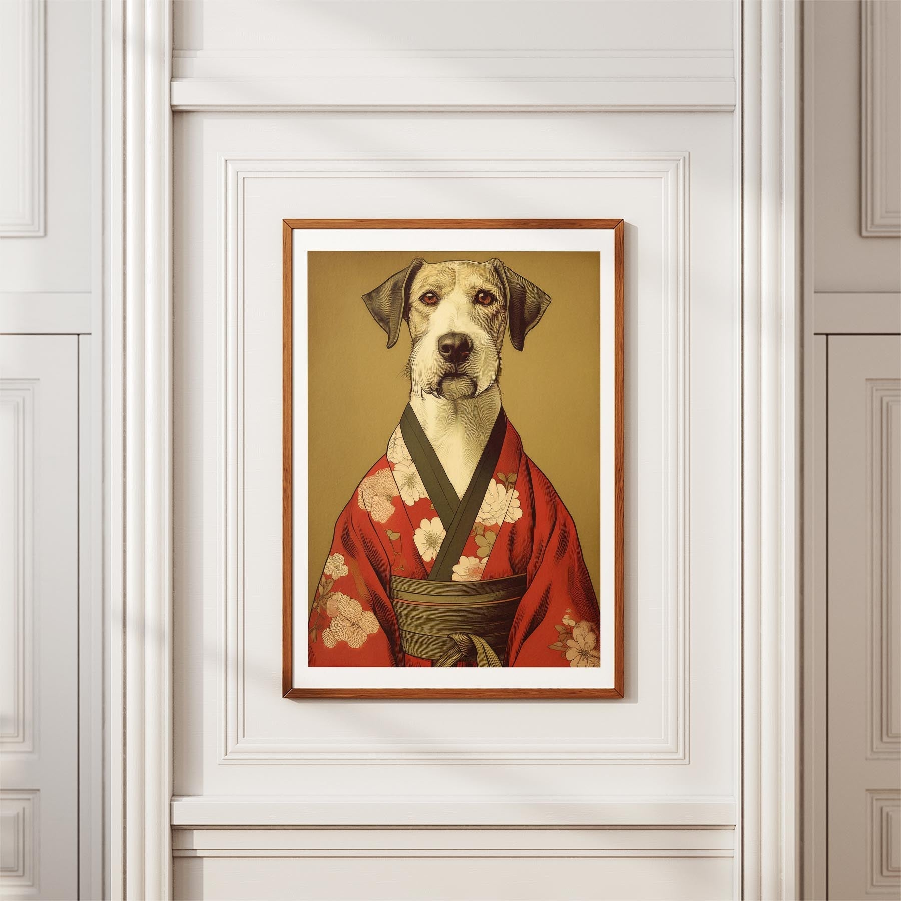 Airedale Japanse Kimono Dog Series image 3