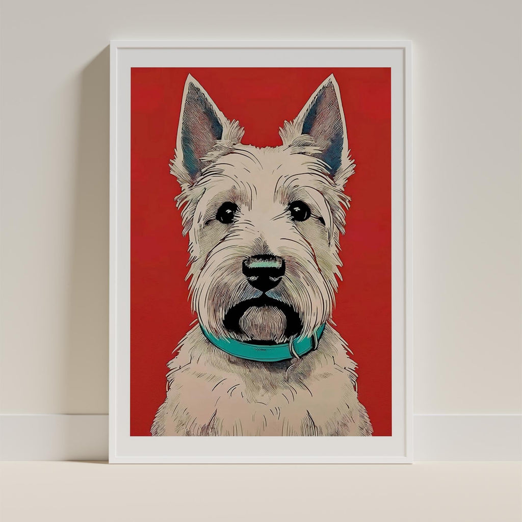 Scottish Terrier Red Dog Series image 9