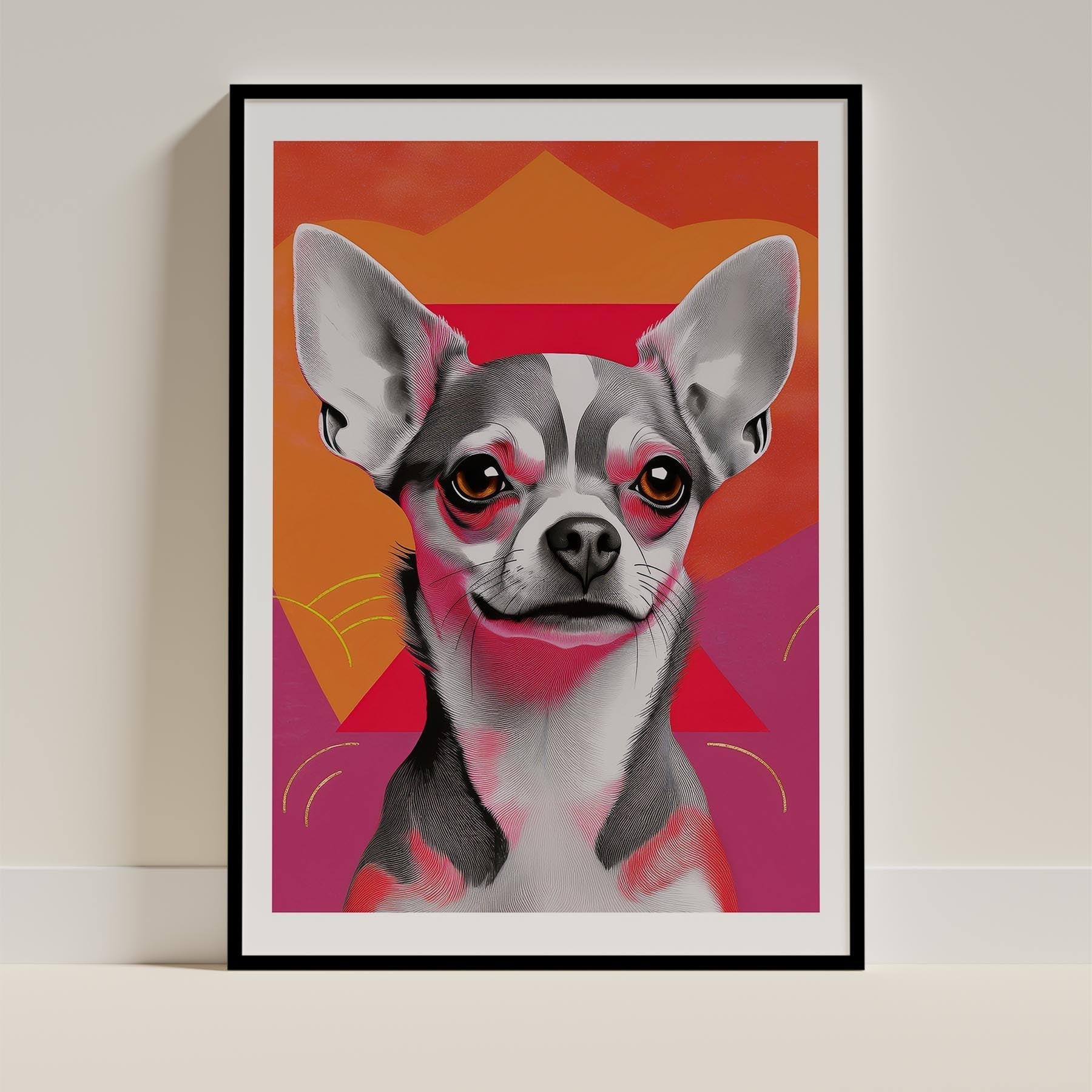 Chihuahua Modern Pop Dog Series image 0