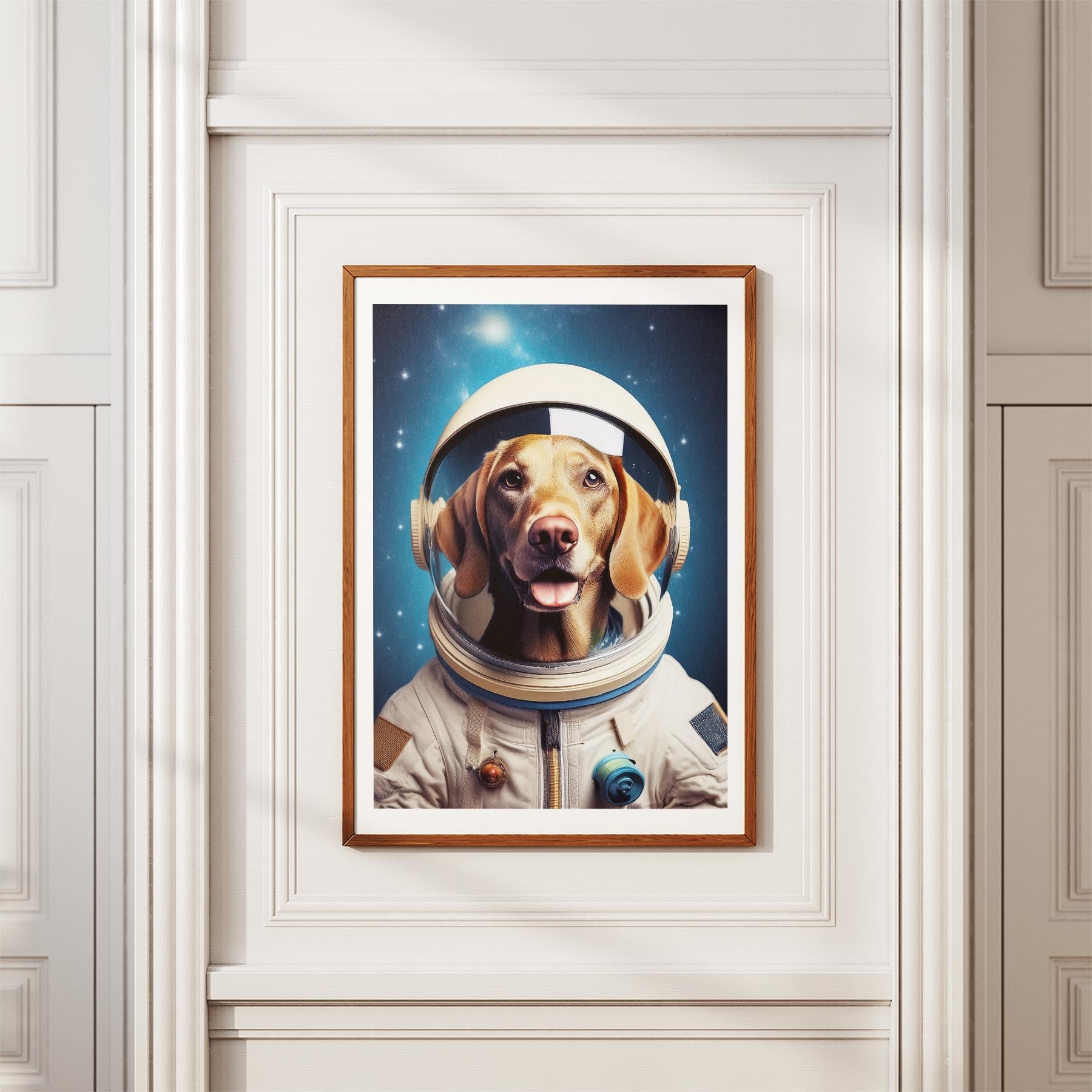 Hungarian Vizsla Astronaut Dog Series image 3