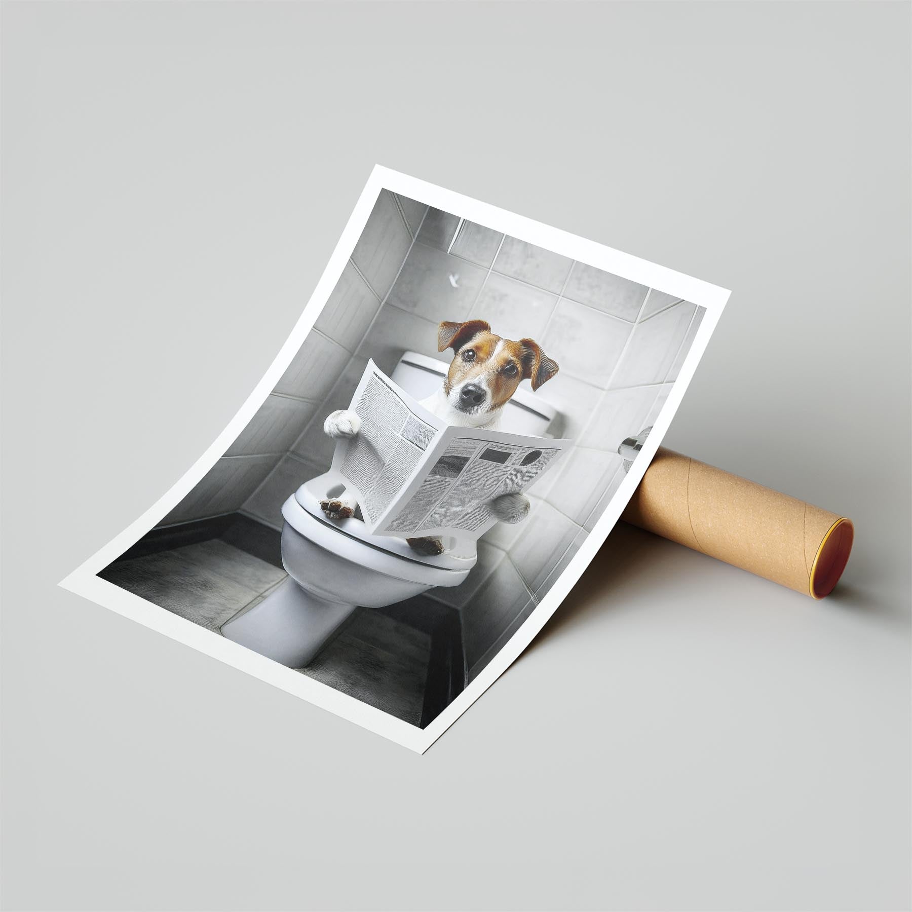 Jack Russell Toilet Humour Dog Series image 6