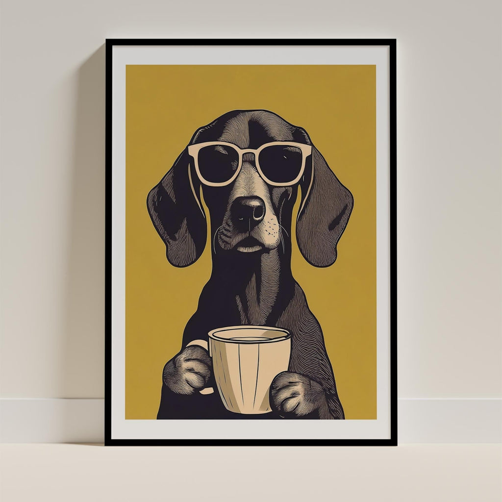 Vizsla Chillin Coffee Dog image 13