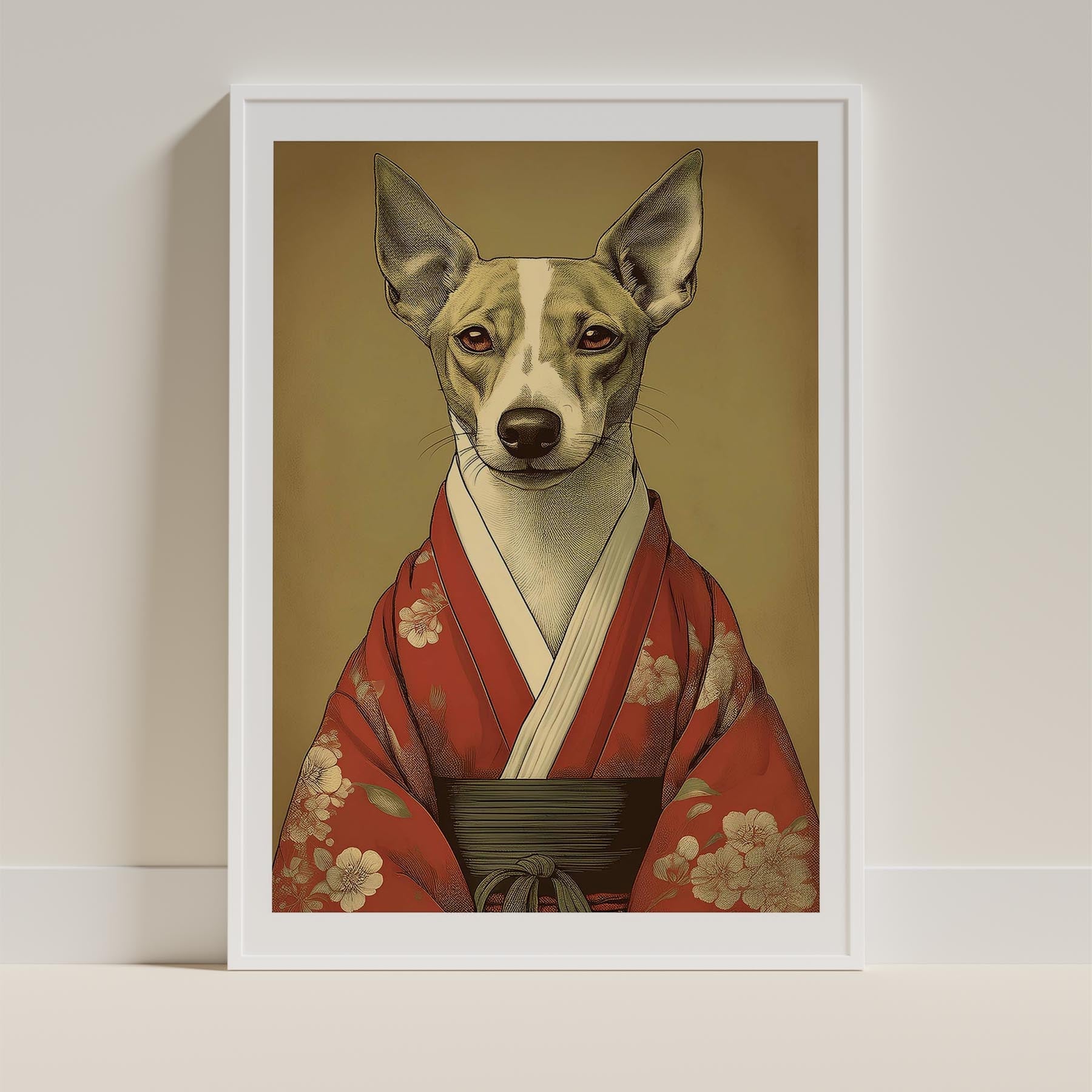 Fox Terrier Japanse Kimono Dog Series image 9