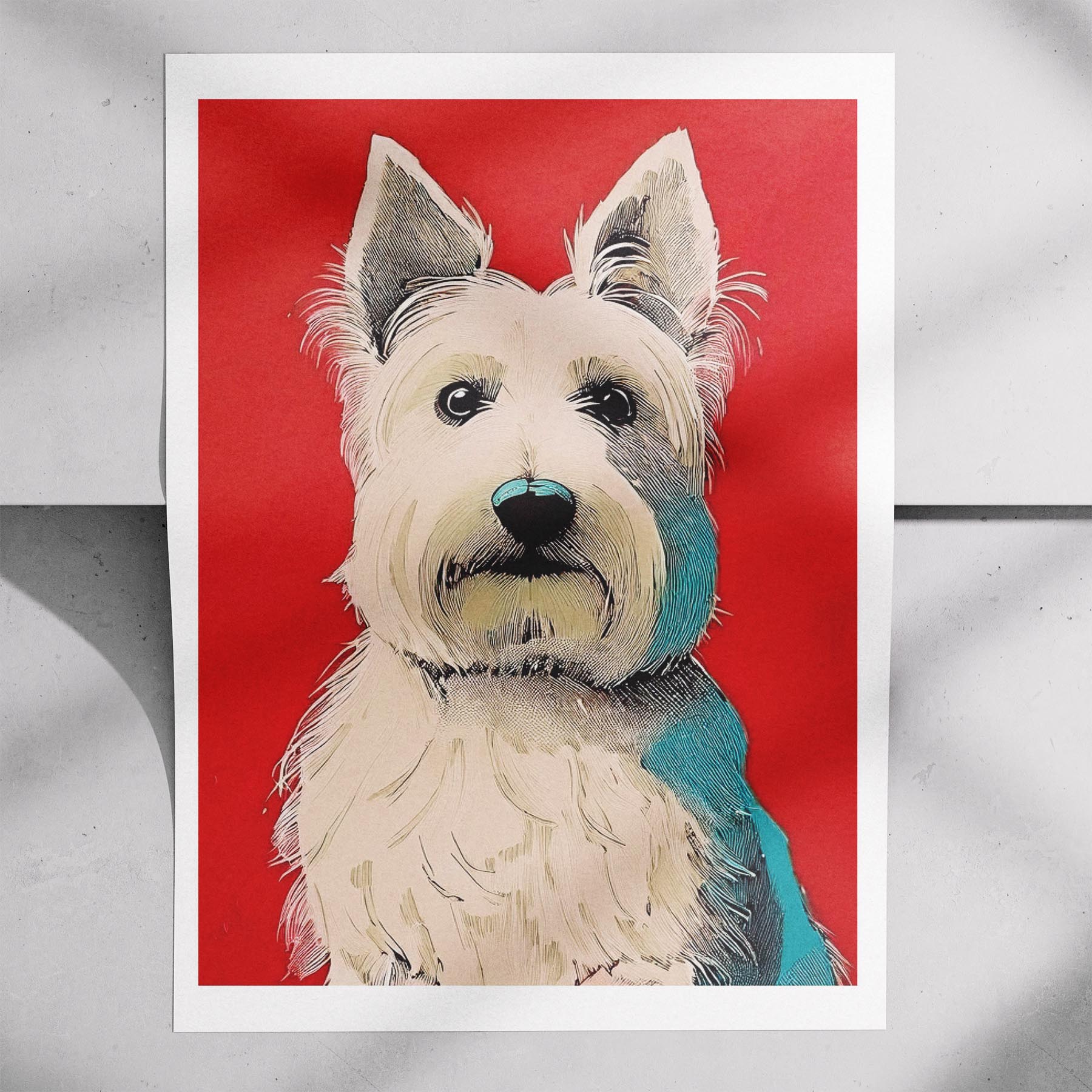 Australian Silky Terrier Red Dog Series image 7