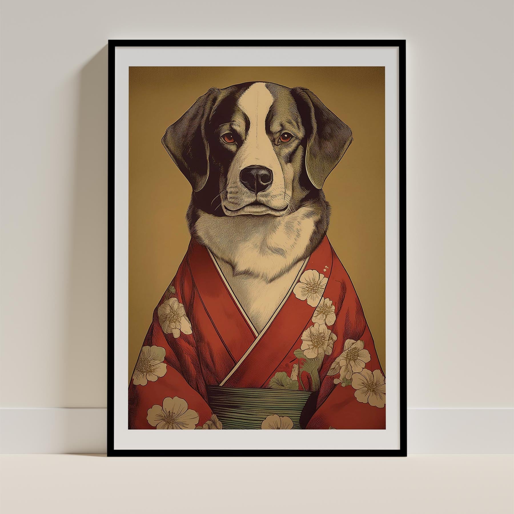 Bernese Mountain Dog Japanse Kimono Dog Series image 0