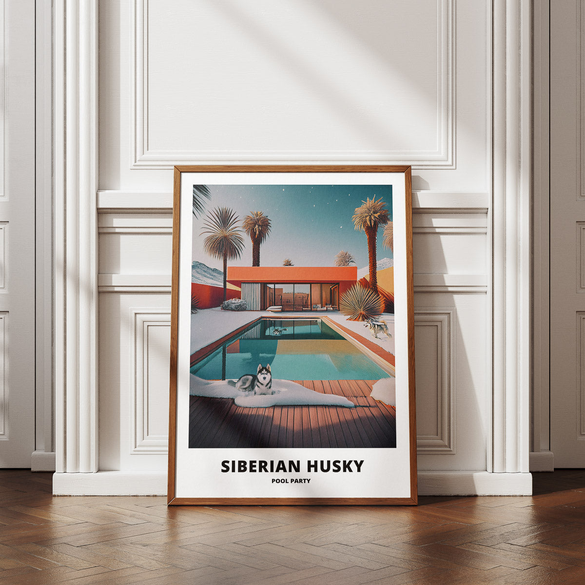 Siberian Husky Pool Party image 4