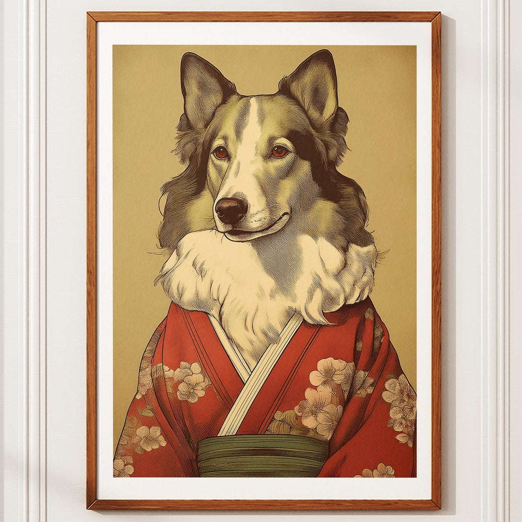 Rough Smooth Collie Japanse Kimono Dog Series image 10