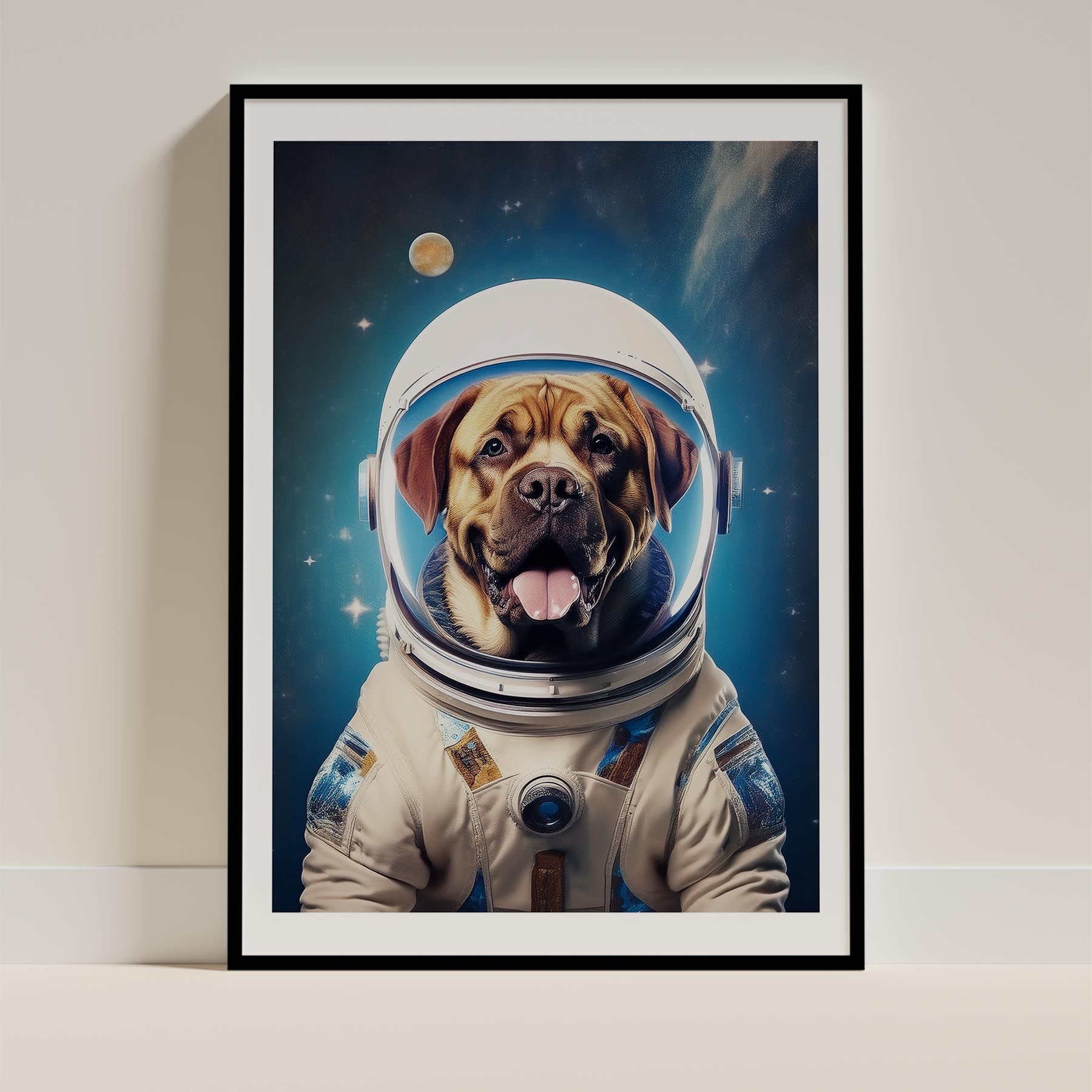 Mastiff Astronaut Dog Series image 0
