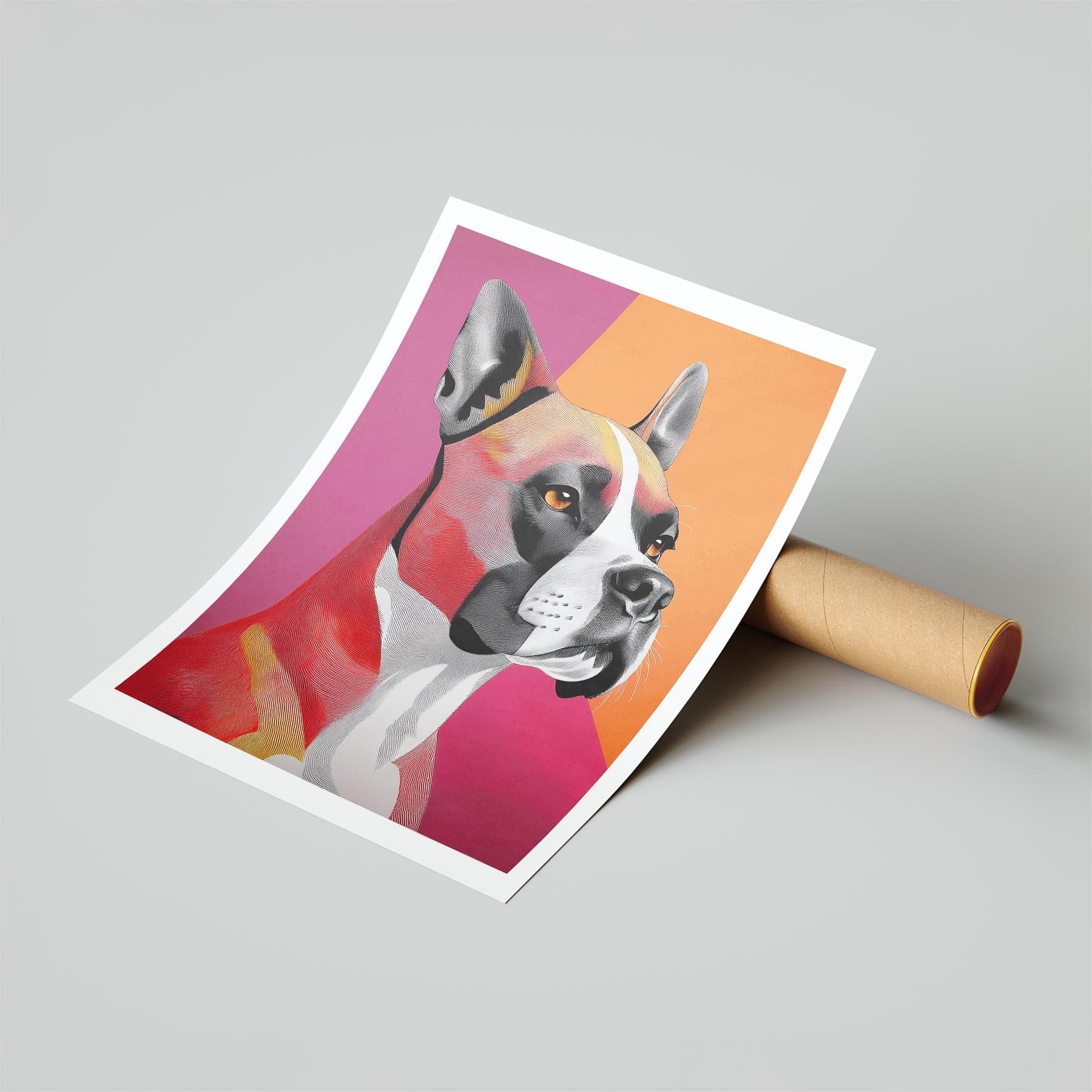 Boxer Modern Pop Dog Series image 6