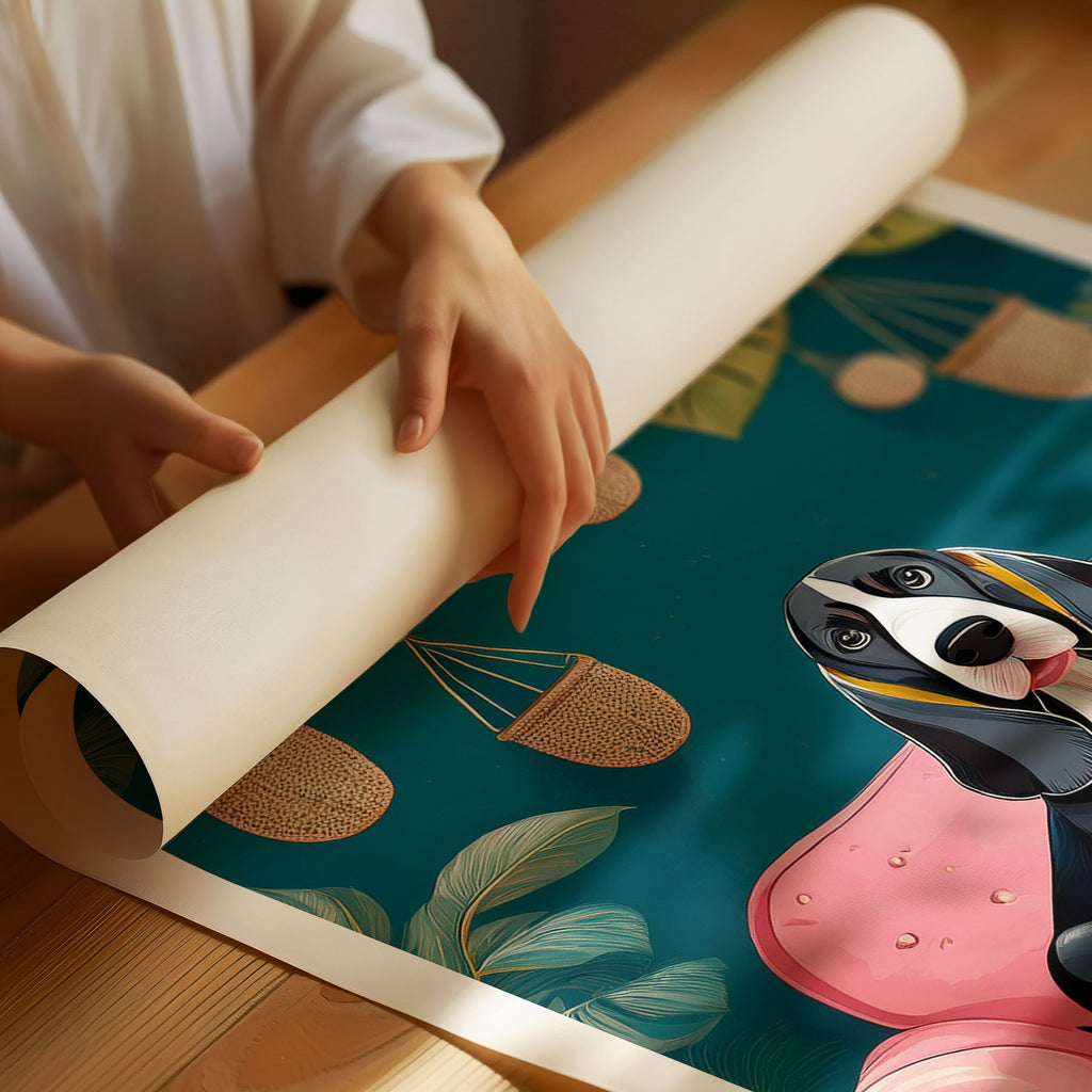 Basset Hound  Just Lounging Around image 3