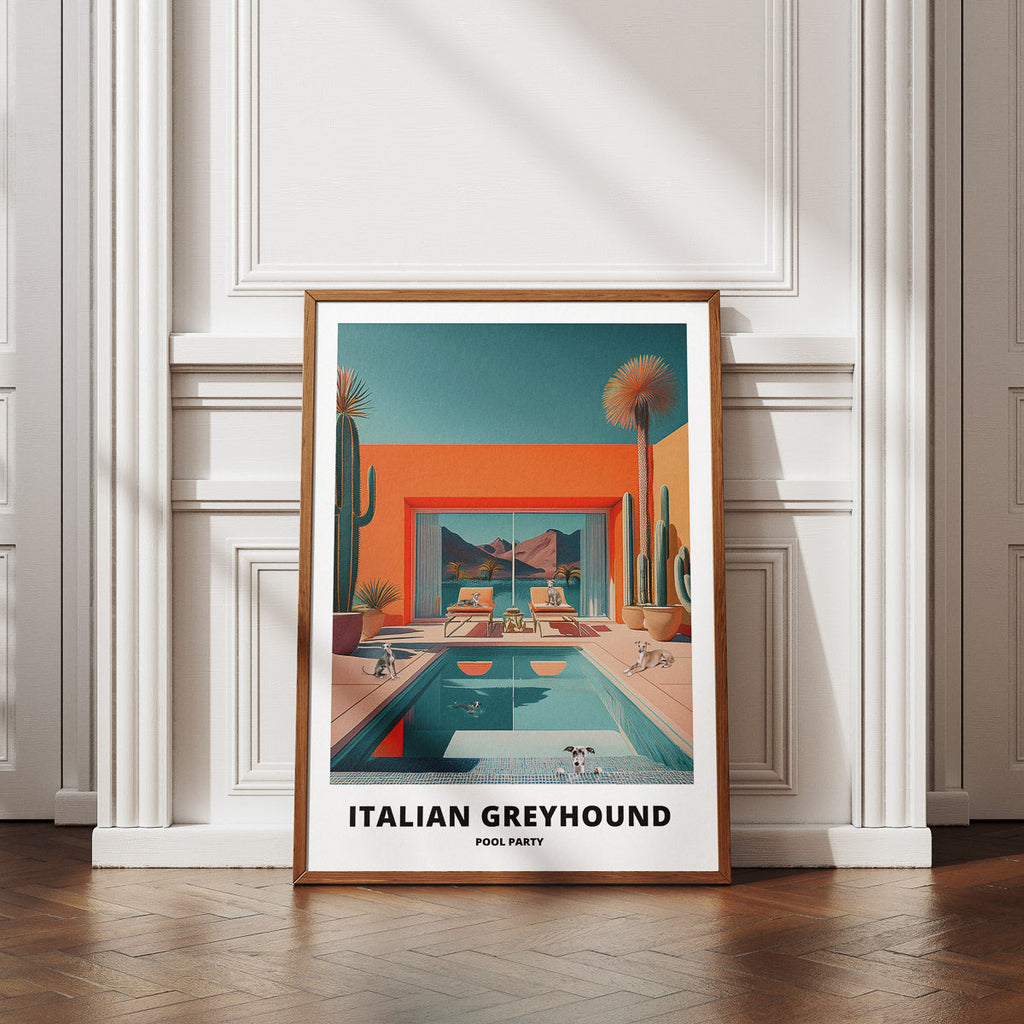 Italian Greyhound Pool Party image 4