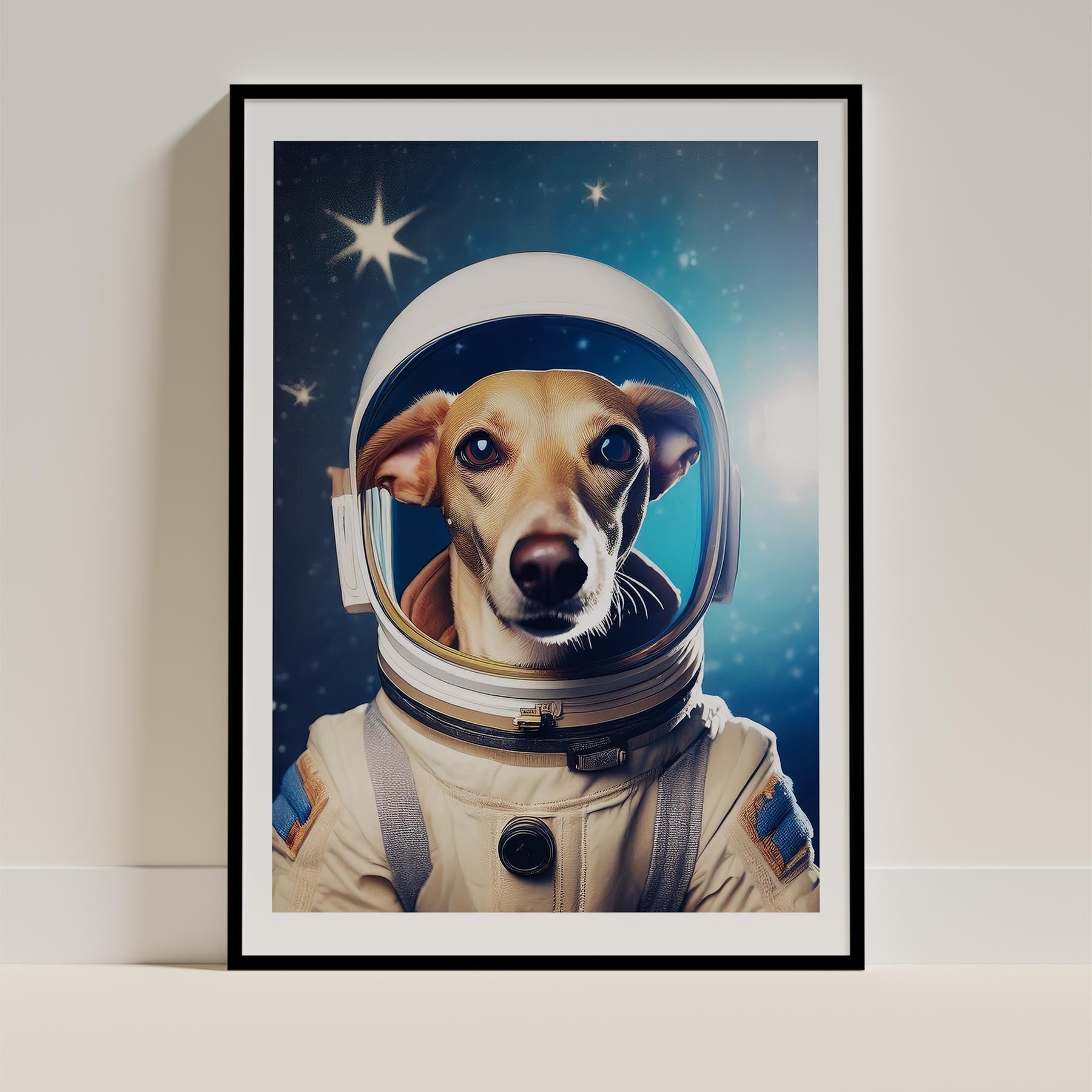 Whippet Dog Art Print Unframed Vol 1 | 11 Unique Designs | Wall Art Gift for Dog Lovers - Image 11 | Dogsy & Co