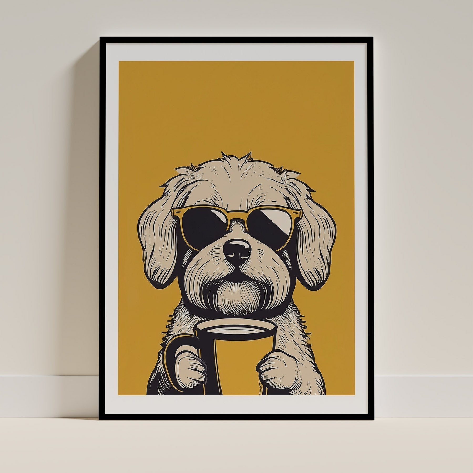 Maltese Dog Art Print Unframed Vol 2 | 7 Unique Designs | Wall Art Gift for Dog Lovers - Image 7 | Dogsy & Co