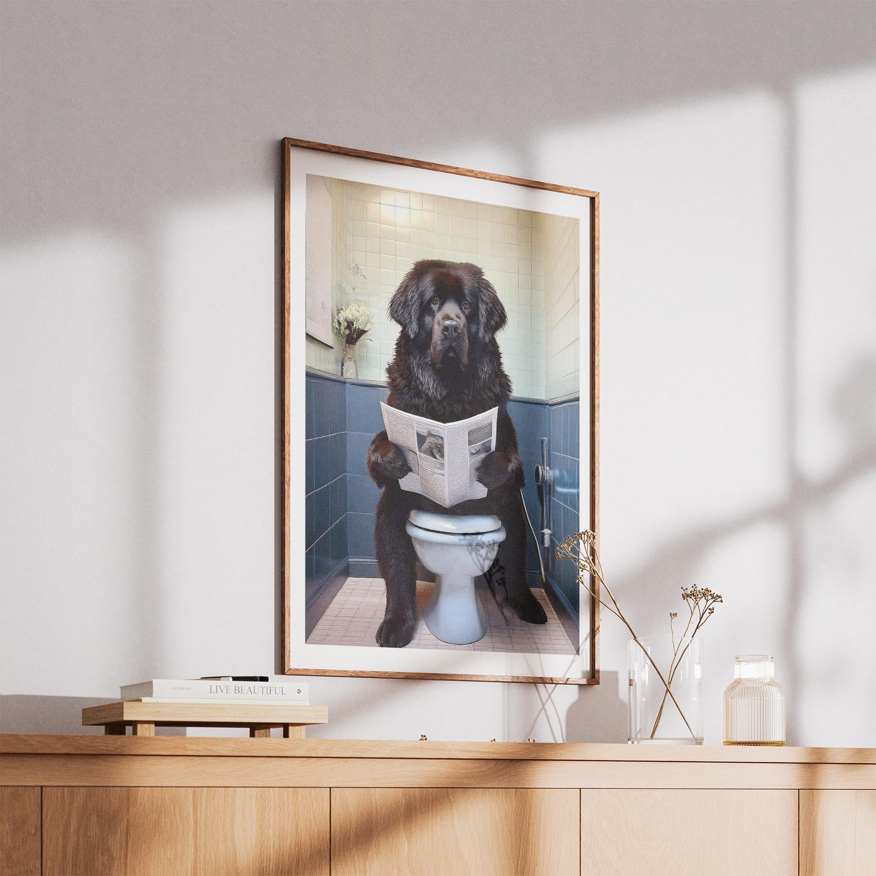 Newfoundland Toilet Humour Dog Series 1 image 5