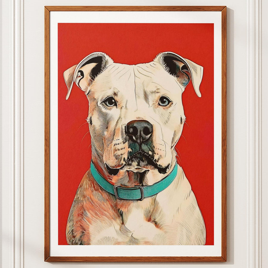 American Pitbull Terrier Red Dog Series image 10